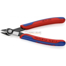 SZCZYPCE BOCZNE 125MM CV PCV DWK ELEKTROTECHNICZNE SUPER-KNIPS KNIPEX